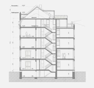 Frankfurt Bockenheim – Wohnungsbau Altbau – Gerstner Kaluza Architektur Frankfurt